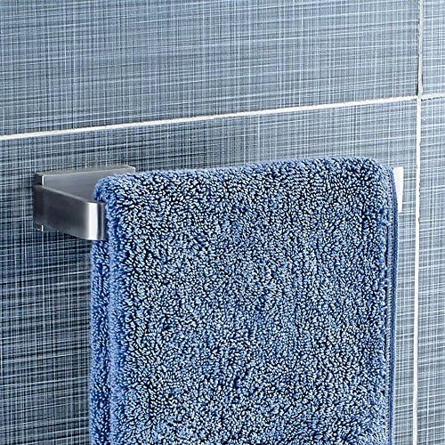 Lemon Cloud Bathroom Single Towel Bar Wall Mount, Brushed Finish Stainless Steel TWB2711