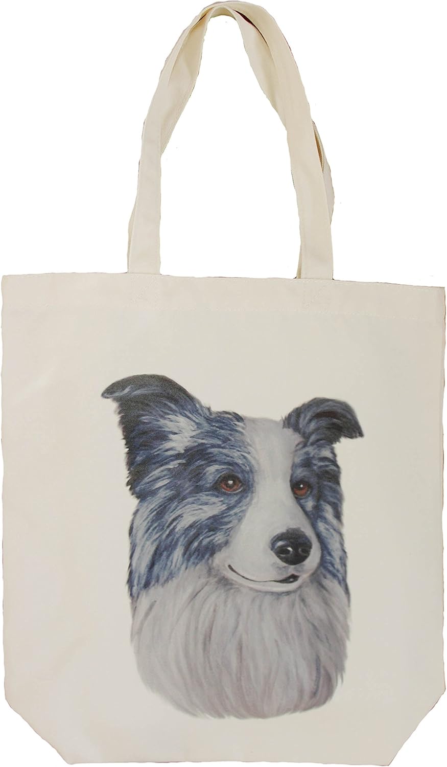Amazon Co Jp Cyu トートバッグ ボーダーコリー ブルーマール ホーム キッチン