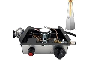 GENERIC 3 Bolt Pyramid Patio Heater Glass Tube Control Box Assembly 47 000 BTU GSH BFC SGT HLDS01