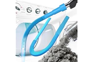 2Pack Dryer Lint Vacuum Attachment, Dryer Vent Cleaning Kit, Vacuum Hose Attachment with Stretch Connector, Flexible Dryers V