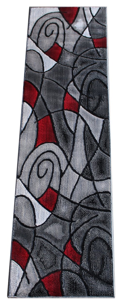 Best Red And Grey Kitchen Runner Carpet