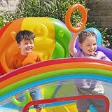Bestway Kids Hot Air Balloon Bouncer Trampoline Toss Game Inflatable view 3