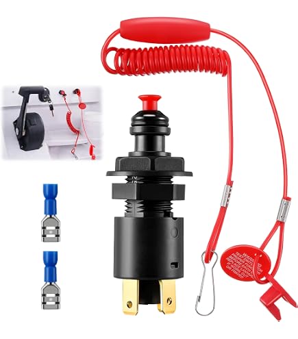 Amazon.com: Yamaha Emergency Stop Switch Assembly, #5PS-82576-01