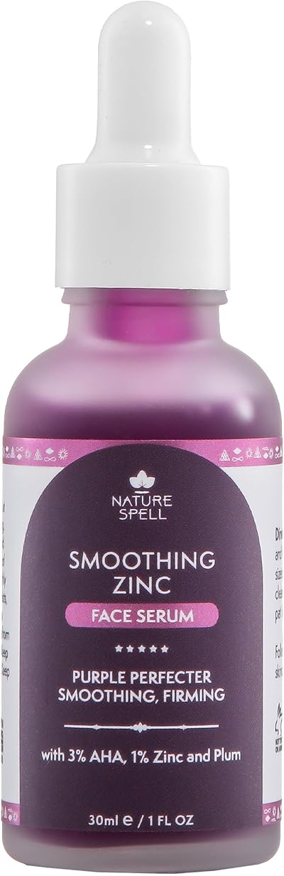 Nature Spell Glycolic Acid Face Serum AHA Exfoliating Brightening 30ml All Skin
