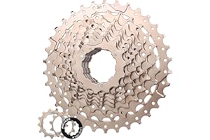 BUCKLOS 8/9/10/11/12 Speed Cassette Ultra-Light 11-25/28/32/34/36/40/42/46/50/52T Bike Cassette Fit Mountain Bike/Road Bike/XC/DH/AM,Compatible with Shimano Sram HG Hub Driver…