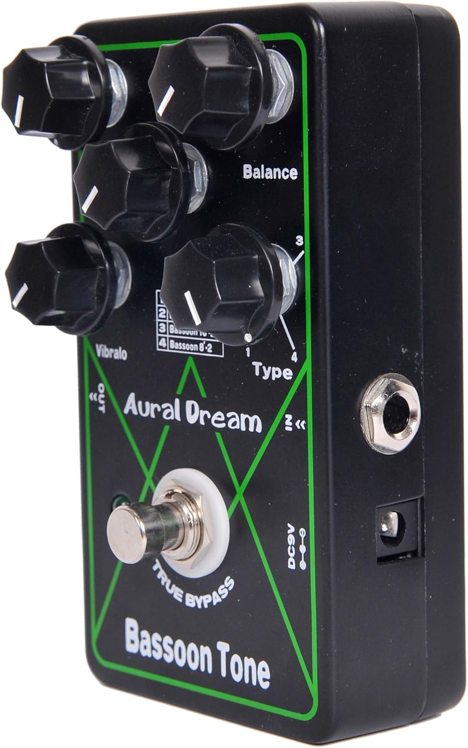 Aural Dream Bassoon Tone Synthesizer Guitar Effect Pedal includes