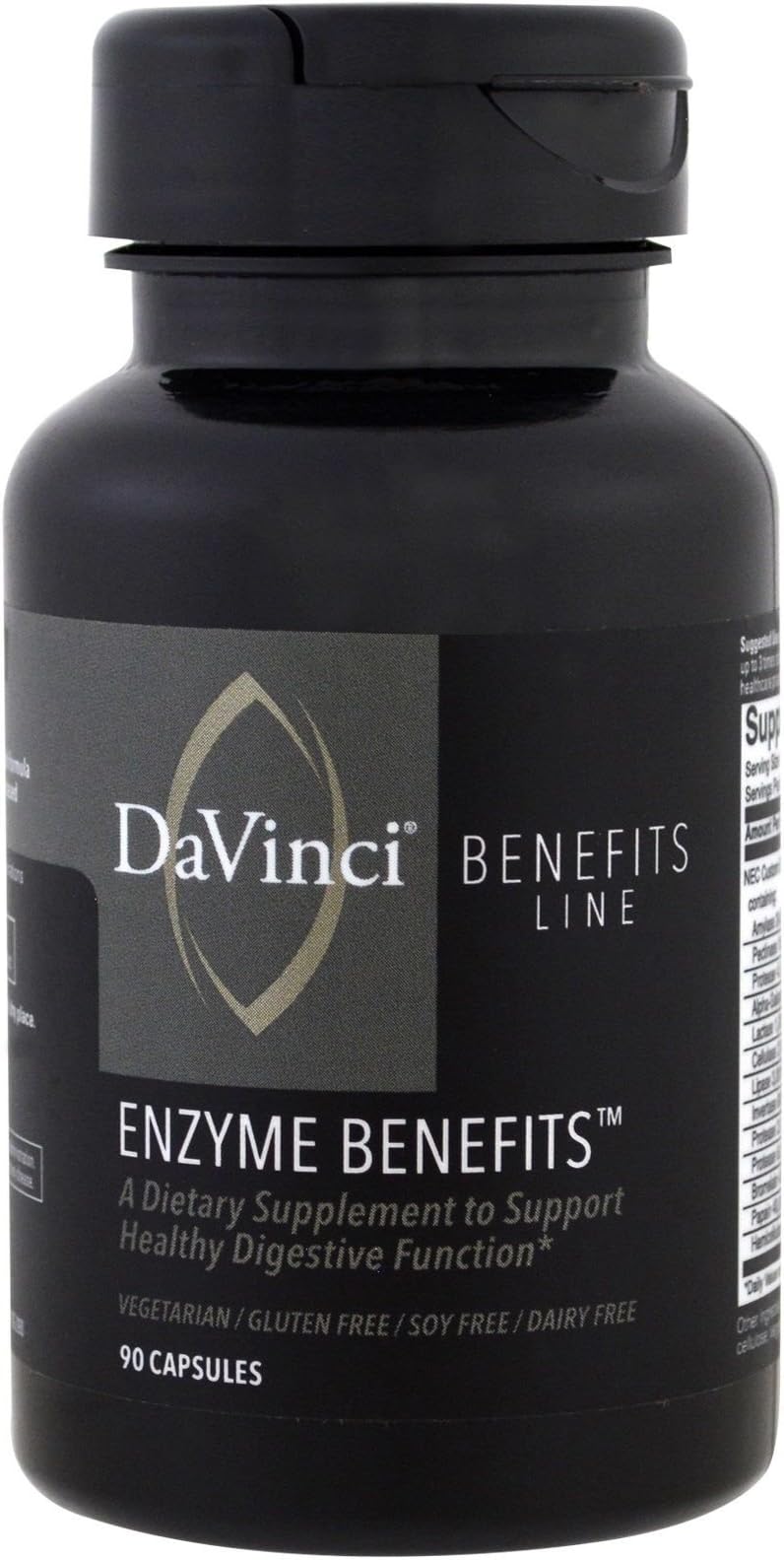 Enzyme Benefits - 90 Capsules by Davinci Labs
