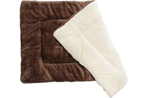 Downtown Pet Supply Comfort Pet Dog Crate Mat and Nap Pad, X-Large-Brown/Oatmeal