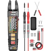 ANENG Multimeter Tester Color LCD TRMS 4000 Count Rechargeable Clamp Meter | Auto Ranging Voltmeter with U-Shaped Jaw Measures AC/DC Current,Voltage,NCV,Ohm,Diode,Capacitance,Resistance,Continuity