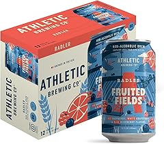Athletic Brewing Company Craft Non-Alcoholic Beer, Low-Calorie Radler-Style, Pair With Hot Dogs, Burgers, Potato Salad, Vegan