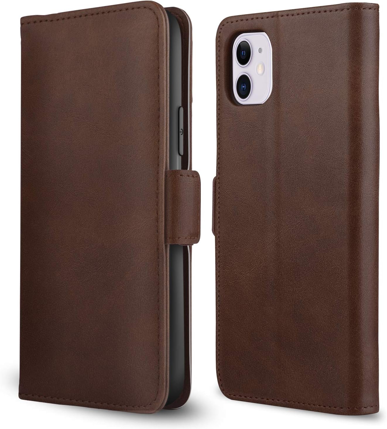 Innens Case for iPhone 11, Premium Leather Flip Wallet Protective Cover
