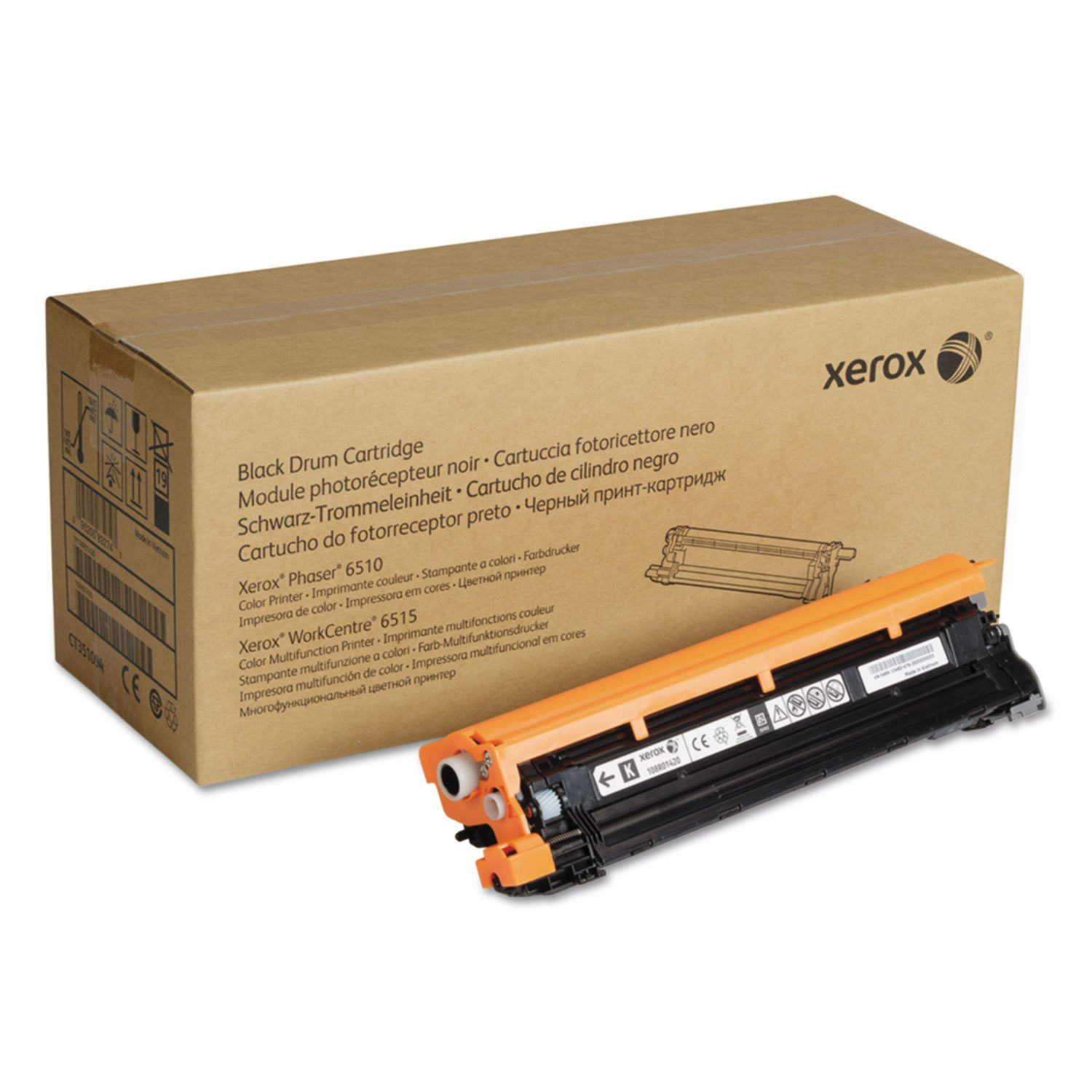 Genuine Phaser 6510 / Workcentre 6515 Black Drum Cartridge (48,000) Pages - 108R01420