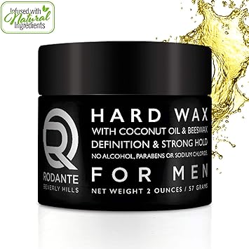 Amazon Com Hard Wax Hair Pomade Rodante For Men Infused W