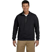 Adult Heavy Blend Adult 8 oz. Vintage Cadet Collar Sweatshirt S GRAPHITE  HEATHER at Amazon Men's Clothing store