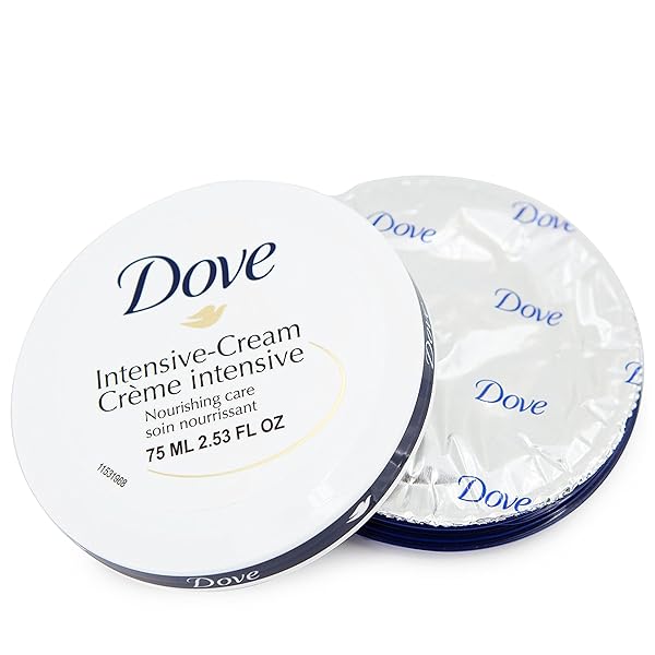 DOVE NOURISHING BODY CARE FACE, HAND AND BODY RICH NOURISHMENT CREAM FOR EXTRA DRY SKIN WITH 48 HOUR MOISTURIZATION, 2.53 FL OZ