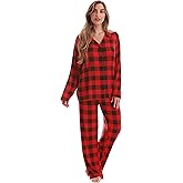 Just Love Super Soft Hacci Button Front Pajama Pant Sets for Women