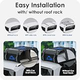 BOYUJK Car Roof Bag 425 L Waterproof No Rack Needed 6 Straps Blue view 5