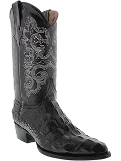 botas vaqueras hombre piel de cocodrilo