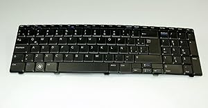 Dell New Genuine OEM Vostro 3700 Laptop Keyboard Teclado Espanol Spanish Latin MCCFM Key Keypad Replacement Light Backlit Backlight Lite Backlite NSK-DPA1E
