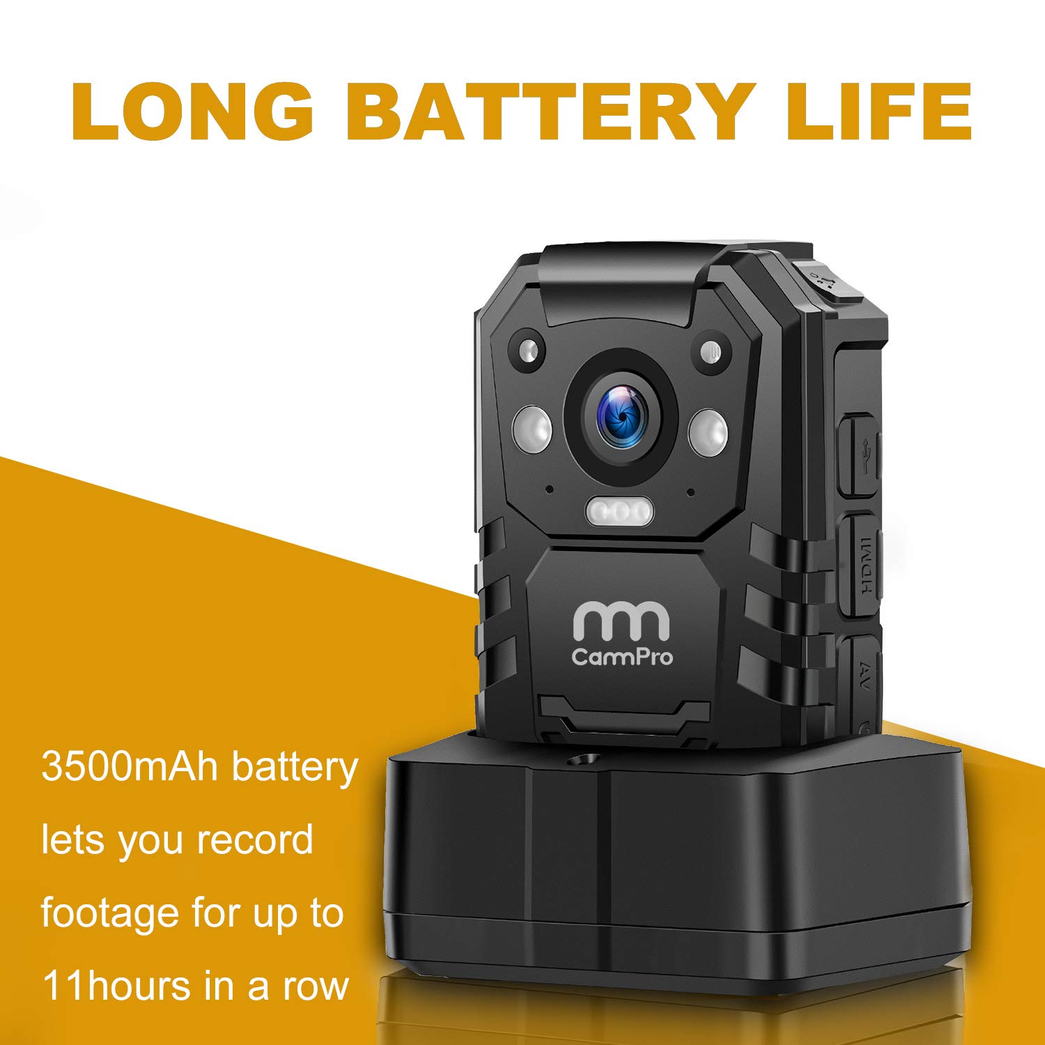 Mua 1296P HD Police Body Camera,64G Memory,CammPro I826 Premium ...