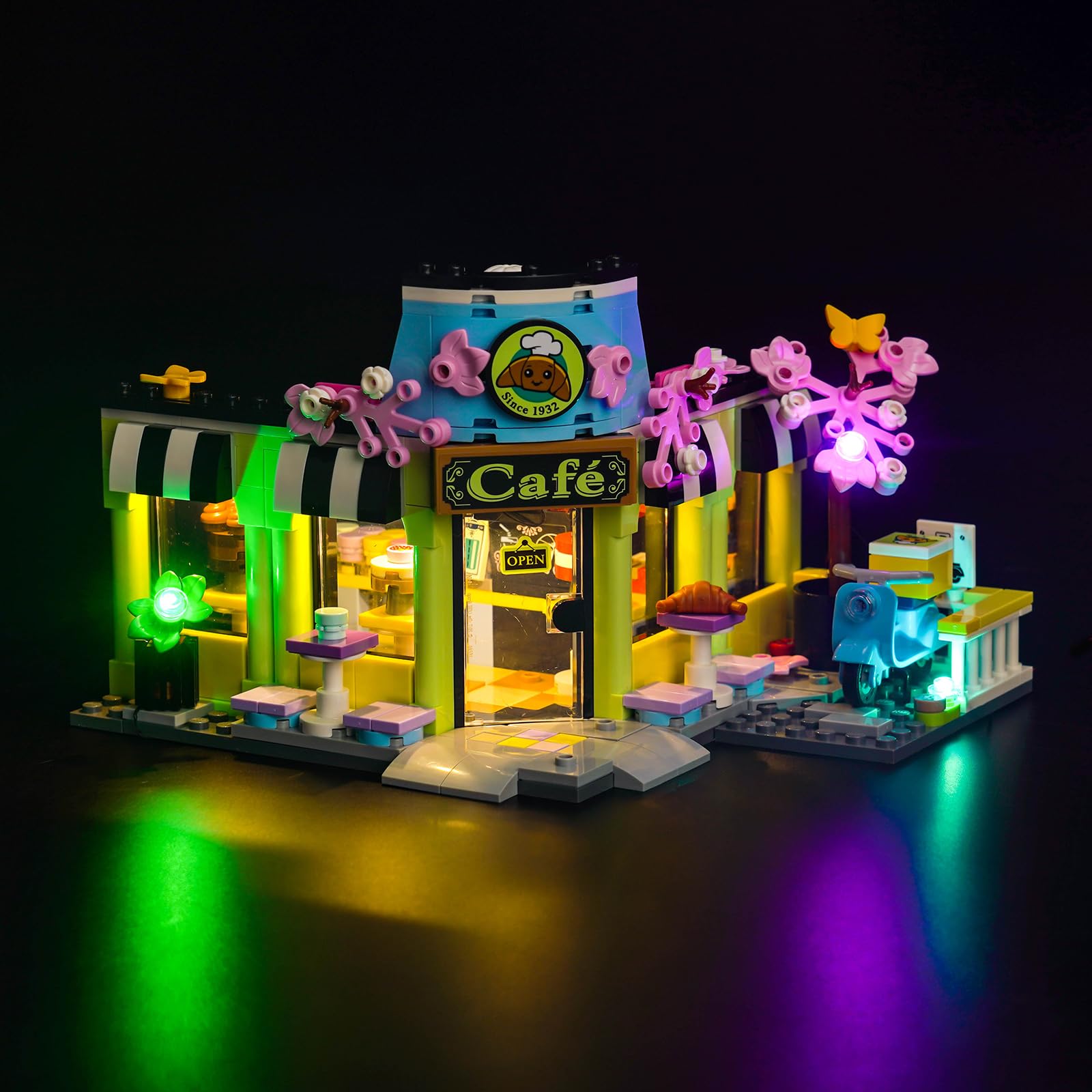 Led Light Set for Lego Friends Heartlake City Café 42618 (No Lego), Decoration Lighting Set for Creative Toys — image 1