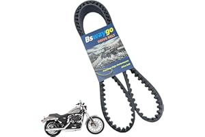BSWAYGO Rear Drive Belt 137T 1" Aramid Belt Compatible with Harley Davidson Sportster XL883 XL1200 XR1200 2007-2022, FLHT/R/X FLTR 2007-2008, Replace 40024-07 40591-07 1204-0061