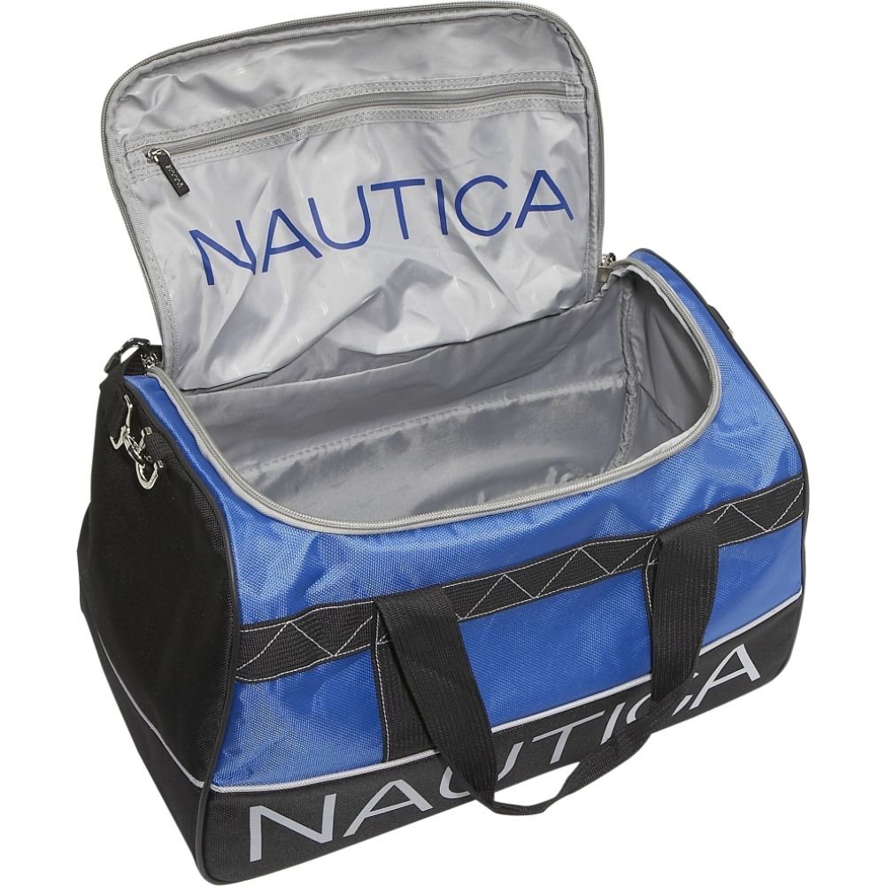 Black/Red/Silver Nautica Luggage 
