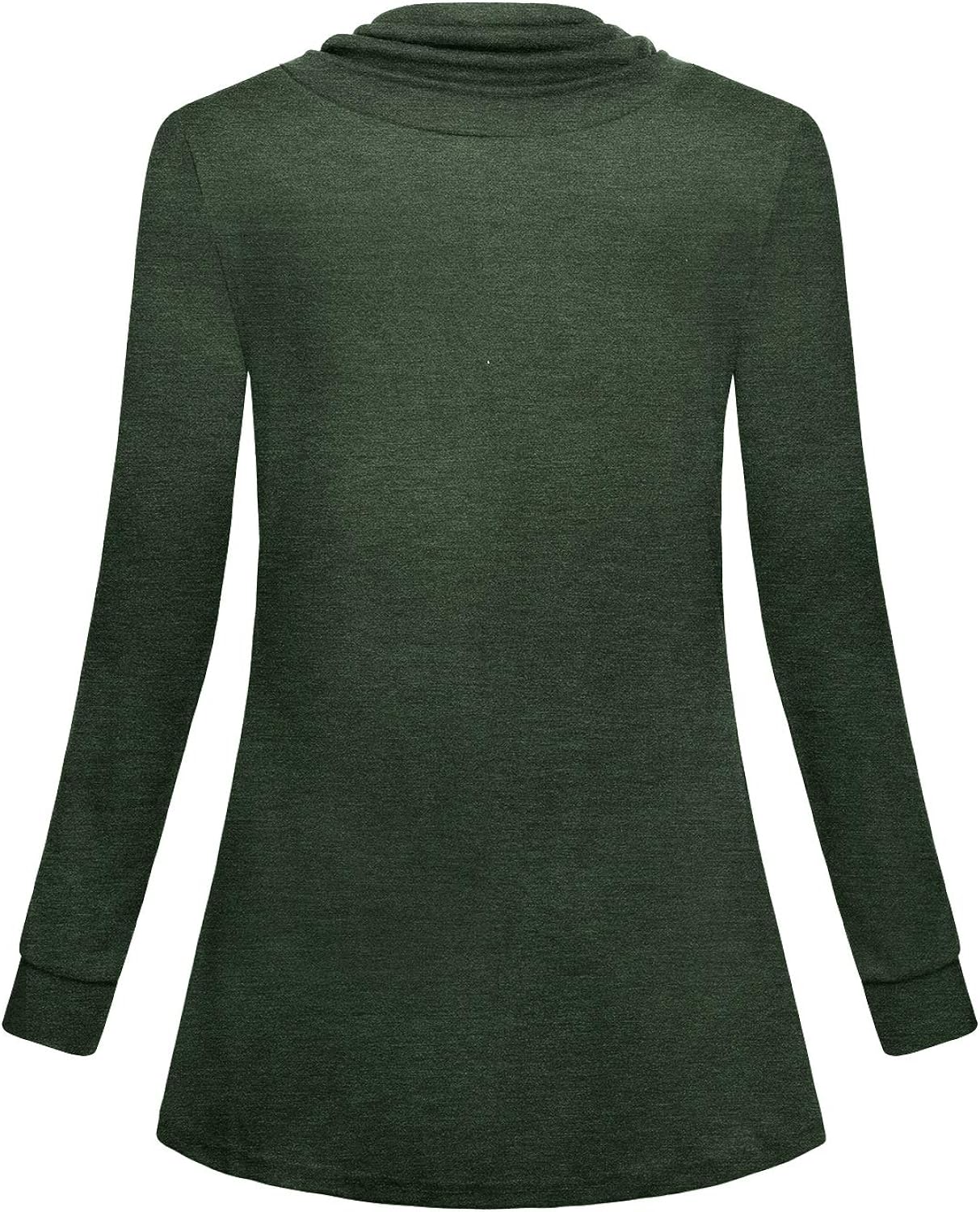 JOYMOM Maternity Warm Cowl Neck Nursing Sweatshirt Breastfeeding Tunic Tops at  Women’s Clothing store