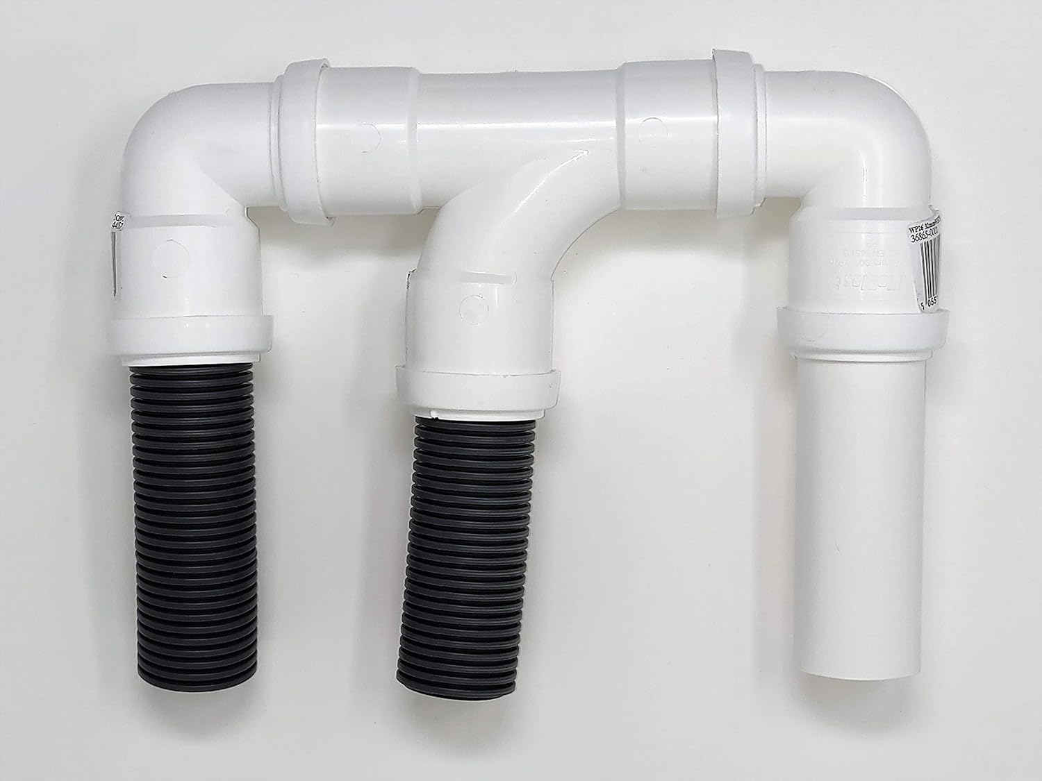 BITS4REASONS Twin Caravan Waste Water Outlet Pipe System with 6m Pipe with FLOPLAST Home Plumbing Grade Fitting. Easy Fit Dual Waste Water Outlet Pipes Tested to British Standard - Image 5
