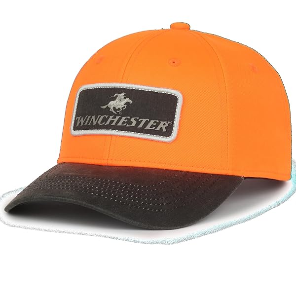 Casquette Baseball Remington Blaze Orange - Vintage, Homme, Toile, Réglable - NEUF