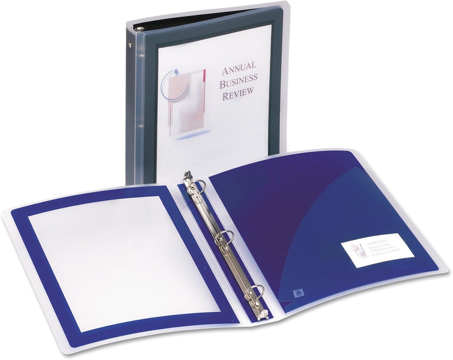 Avery FlexiView 1 Inch Binder, Black, 1 Binder (17686) Amazon.co.uk