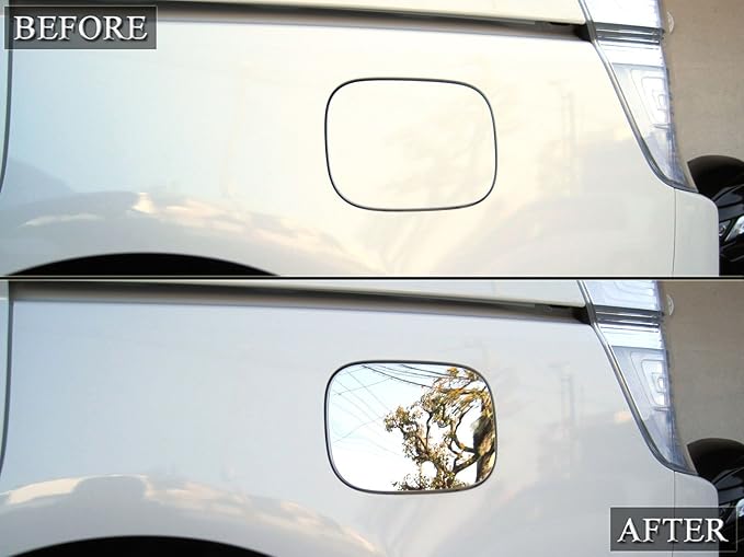 Amazon Brightz ステップワゴンスパーダ Rk 超鏡面ステンレスメッキフューエルリッドカバー Fuellid 079 Rk5 Rk6 K5 K6 5 6 ステップワゴン スパーダ フューエルリッド 車 バイク