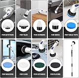 Autofather Electric Spin Scrubber 9-in-1 320RPM Dual Speed Extension Arm view 3