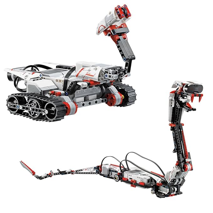 LEGO MINDSTORMS EV3 31313 Robot Kit with Remote Control for Kids, Educational STEM Toy for Programming and Learning How to Code (601 pieces)