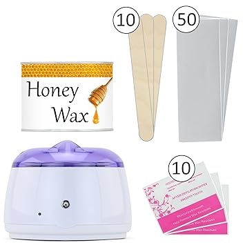 Amazon Com Exuby Wax Warmer Hair Removal Kit Includes 1 Lb