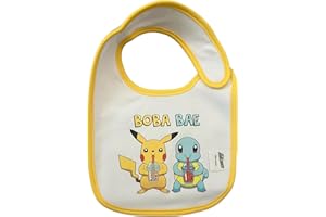 ANIMEPARENTS Anime Baby Bibs, 1PC Cotton Baby Bibs for Drooling and Teething, Unisex Baby Drool Bib for Boys Girls, Gift for Anime Lovers