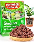 TOYPOPOR Leca Clay Pebbles for
