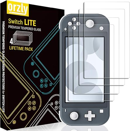 Nintendo Switch Lite Displayschutzfolie Glas 4 Stuck Orzly Panzerglas Schutzfolie Fur Nintendo Switch Lite 19 Amazon De Audio Hifi