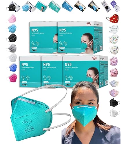 Amazon.com: BYD CARE N95 Respirator, 20 Pack with Individual Wrap