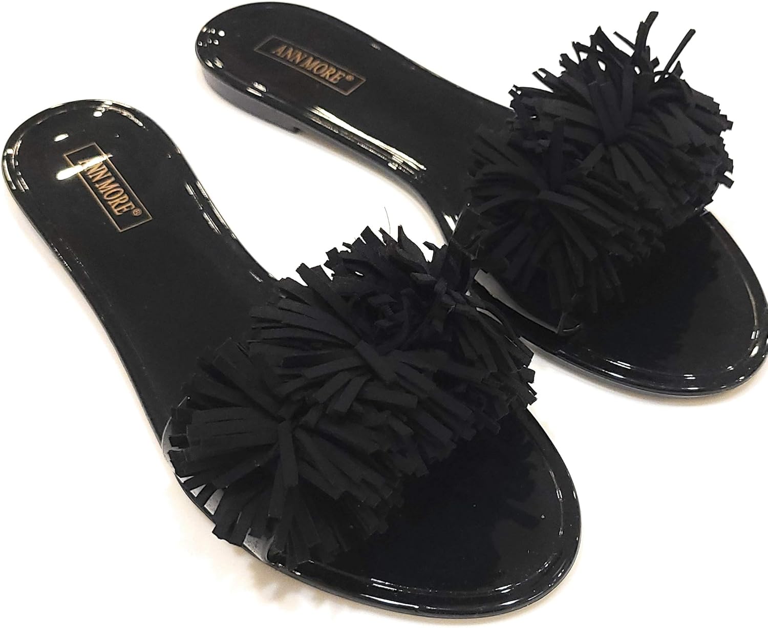 ann more jelly sandals