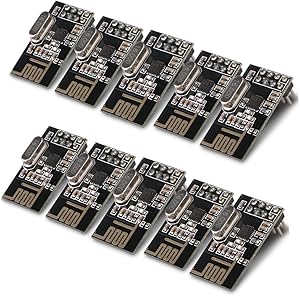 Makerfire 10pcs Arduino NRF24L01+ 2.4GHz Wireless RF Transceiver Module New