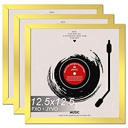 Fxojyvo Vinyl Record Frame for the Wall Display