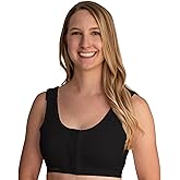 Gentle Touch Surg-Ease Bra with Hook and Loop Front Closure- Post Mastectomy Recovery Bra, Made in USA
