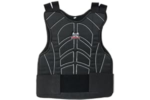 Maddog Sports Padded Chest Protector - Lightweight Paintball Airsoft Impact Protection Vest | Front/Back Padding with Adjustable Waist Straps - One Size Fits Most | Youth, Teen, Medium Adult Players