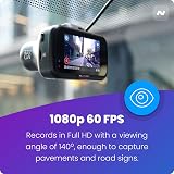 Nextbase 322GW Dash Cam Front 1080p 60fps WiFi GPS SOS Night Vision view 5