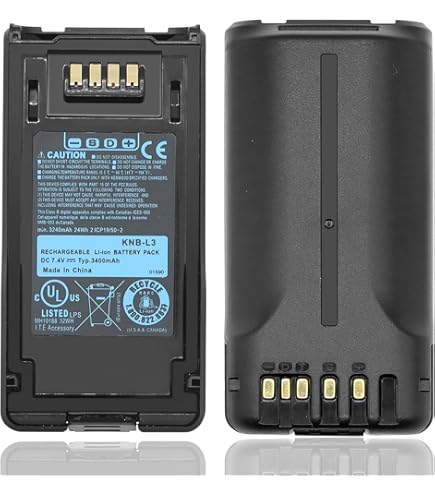 BATERIA KENWOOD KNB-81L COMPATIBLE CON EL KENWOOD TK-3601D ES DE LI-ION CON 3,6 V Y 2200 MAH