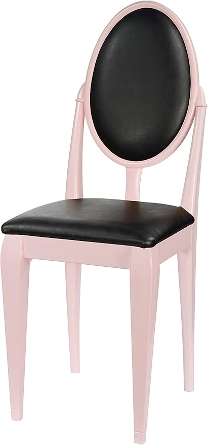 Set von sechs Pink Esszimmerstühle Modern schwarz: Amazon.de: Küche