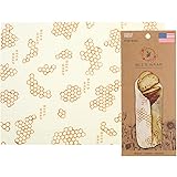 Bee's Wrap - Large Bread Wrap - Made in The USA with Certified Organic Cotton - Plastic and Silicone Free - Reusable Eco Frie