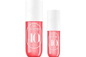 SOL DE JANEIRO Cheirosa Hair & Body Fragrance Mist Full Size and Travel Size Set - Home and Away Bundle - 8.1 & 3 fl oz Duo - Amazon Exclusive