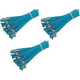 Stake Chaser - Bigotes azules de 6 pulgadas, 75 unidades para topografía, diseño de paisaje, marcadores de construcción, marc